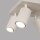 Deckenstrahler Aluminium GU10 Creme B:25 cm flexibel