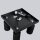 Deckenlampe Schwarz B: 25 cm klein schwenkbar 4-flammig GU10