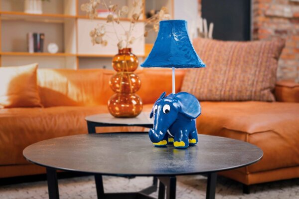 Lampe de table LED Sendung mit der Maus Elefant 47 cm vegan