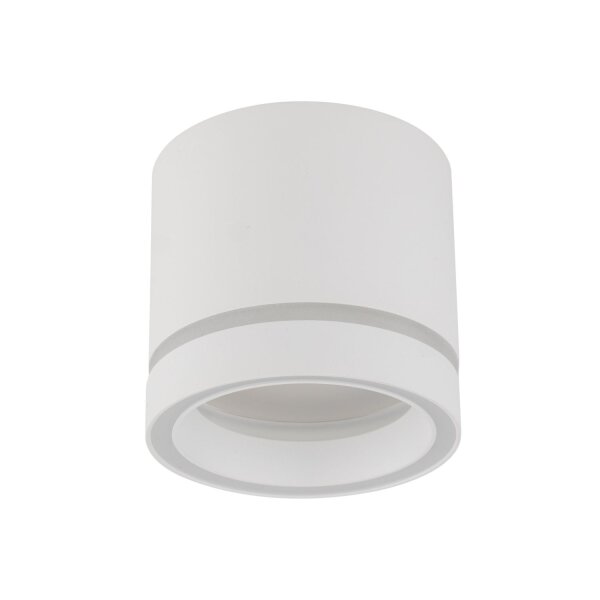 Deckenspot Weiß rund Ø 8,5 cm klein Aufputz