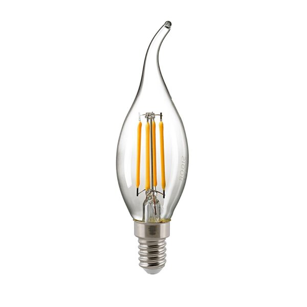 LED Leuchtmittel E14 2700K 470lm Kerzenform Dimmbar - LM185