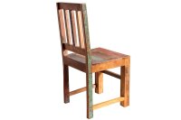 Esszimmerstuhl Holz Bunt Unikat Handarbeit BLANCA