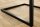 Freischwinger mit Armlehne Braun Schwarz Stoff Metall