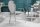 Chaise de salle à manger avec accoudoirs velours acier inoxydable gris argenté