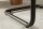Chaise à bascule Marron Noir Tissu Fer Moderne KENYA