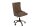 Chaise de bureau réglable en hauteur tissu métal Chesterfield