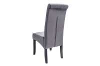 Chaise de salle à manger sans accoudoirs en style...