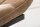 Freischwinger Stuhl Beige Schwarz aus Stoff Metall