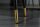Esszimmerstuhl mit Armlehne Retro Grau Schwarz Gold B: 54 cm
