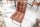 Chaise de salle à manger Tissu Métal Marron Noir sans accoudoirs