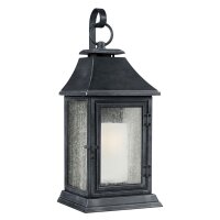 Lampe murale extérieure zinc vintage IP44 maison...