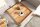 Tablett Mangoholz mit erhöhtem Rand 50 cm Handarbeit