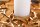 Bougeoir pour bougies bloc Ø 38 cm fait main en or