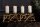 Bougeoir pour bougies de 60 cm fait main en or