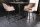 Tabouret de bar velours métal gris noir or rétro
