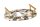 Tragetablett 38 cm lang Achat Metall Unikat Handarbeit