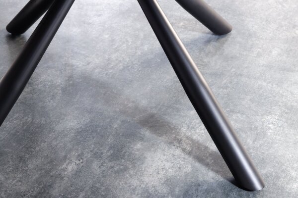 Chaise de bureau Gris noir en tissu métal avec accoudoir pivotant