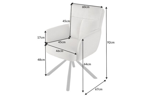 Chaise de bureau Gris noir en tissu métal avec accoudoir pivotant