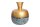 Deko Vase Metall in Gold Patina Ø 30 cm H: 36 cm Orientalisch