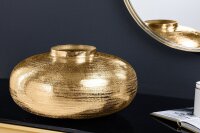Deko Vase Metall in Gold Ø 35 cm Orientalisch...