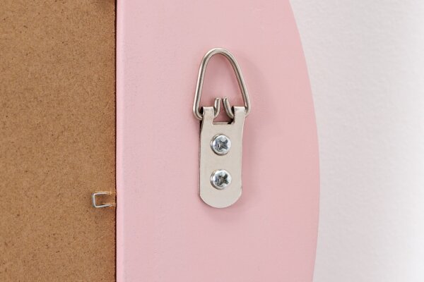 Wand Spiegel Rosa H: 100 cm asymmetrisches Design