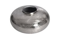 Dekovase Metall in Silber Ø 35 cm Orientalisch...