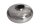 Dekovase Metall in Silber Ø 35 cm Orientalisch Hammerschlag