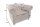 Sessel Kunstleder Schwarz Braun B: 110 cm Chesterfield