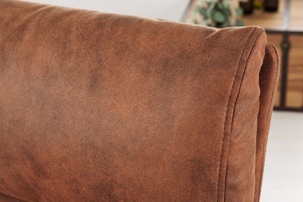 Chaise de comptoir réglable en hauteur pivotante Marron Noir