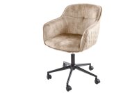 Chaise de bureau réglable en hauteur Housse en...