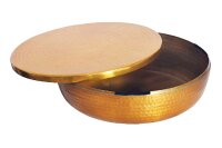 Deko Schale rund Ø 38 cm mit Deckel Handarbeit in...
