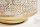 Laterne Eisen Ø 18 cm Weiß Gold Handarbeit REMUS