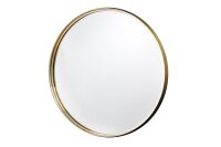 Wandspiegel Metall Rahmen rund Ø 50 cm in Gold...