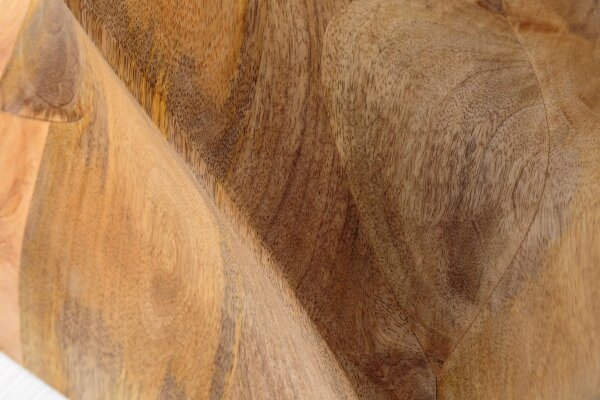 Beistelltisch Mangoholz H: 45 cm Handarbeit massiv