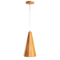 Lampe à suspendre Bois plaqué Teck L : 20...