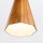 Hängelampe Holz Furnier Teak B: 20 cm E27 Modern