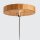 Hängelampe Holz Furnier Teak B: 20 cm E27 Modern