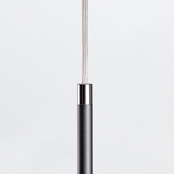 Suspension verre plaqué teck Ø 40 cm E27 Moderne