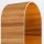 Wandleuchte Glas Teakholz Furnier E27 H: 52,5 cm blendarm