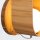 Wandleuchte Glas Teakholz Furnier E27 H: 52,5 cm blendarm