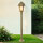 Lampe dextérieur laiton 100 cm IP43 E27 Rustique Jardin