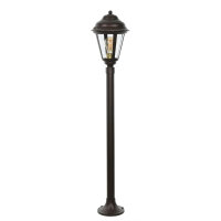 Stehlampe Garten 100 cm Messing Rostbraun Rustikal
