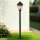 Stehlampe Garten 100 cm Messing Rostbraun Rustikal