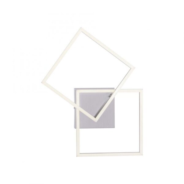 Flexible LED Deckenleuchte in Stahl 3000 K B:35,9 cm
