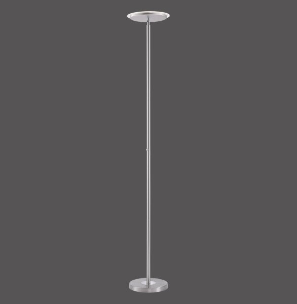 Lèche-plafond LED flexible acier Touch 181 cm dimmable
