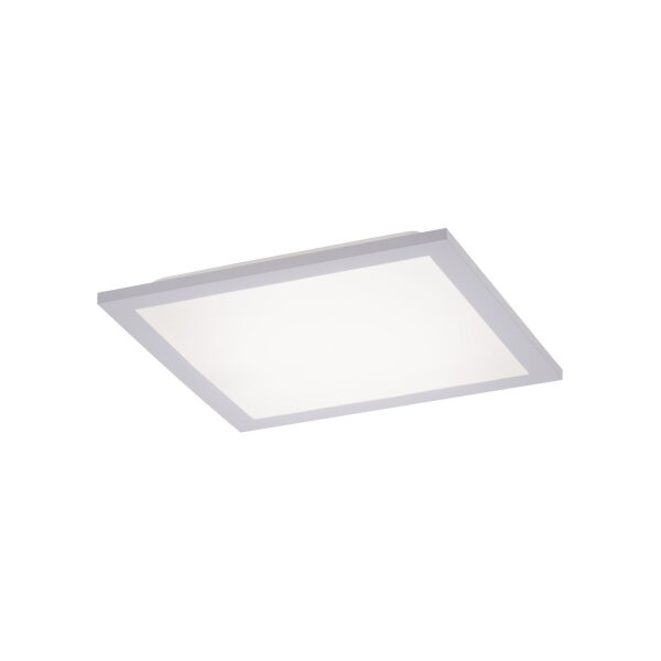 Weiße LED Deckenleuchte flach blendarm B:29,5 cm 3000 K