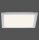 Weiße LED Deckenleuchte flach blendarm B:29,5 cm 3000 K
