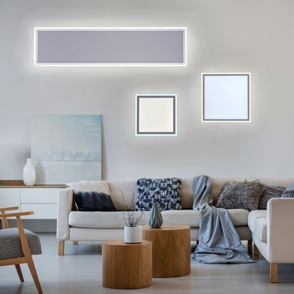 Lampe de plafonnier LED Télécommande dimmable 3300 lm faible éblouissement