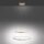 LED Pendelleuchte Ringe in Gold Metall Ø50 cm 3000 K