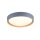 Plafonnier LED Gris Naturel Ø40 cm 3400 lm dimmable